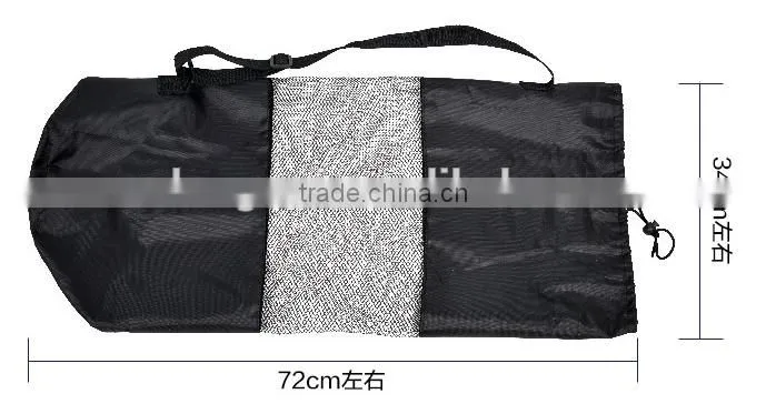 hot sale portable drawstring yoga bag