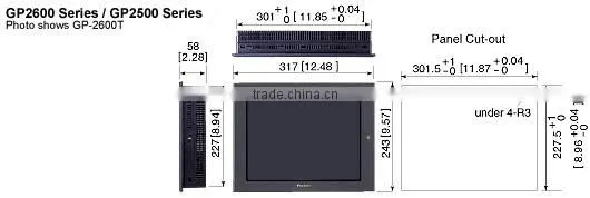 PROFACE 10.4 inch HMI GP2501-TC41-24V