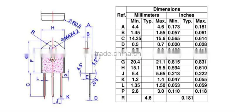 Power thyristor inverter 165A