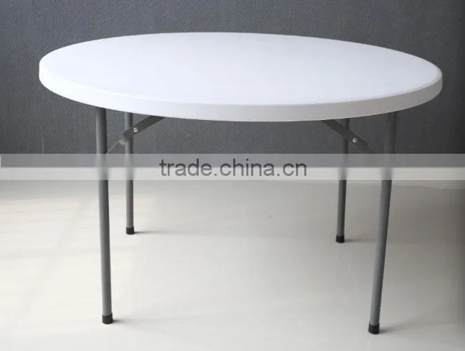 Hongma plastic round folding table