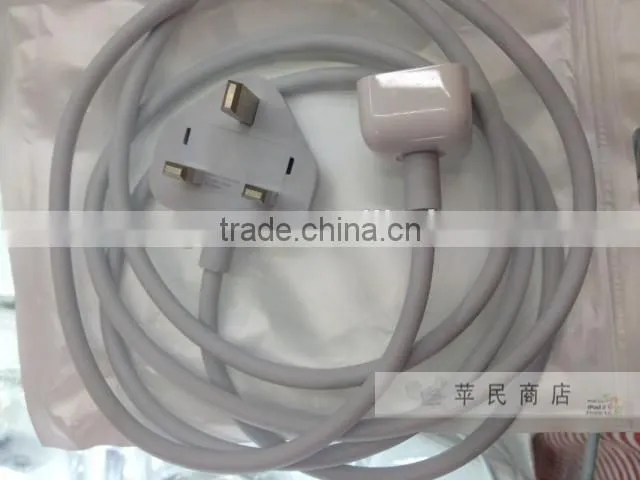 New Version UK Plug Extension Power Cable for Apple Adapter