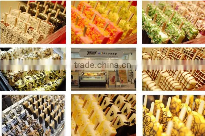 Double Moulds Ice Popsicle Machine/ Ice Lolly Machine/ Popsicle Making Machine