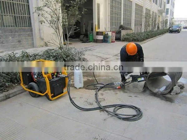 hydraulic portable concrete saw