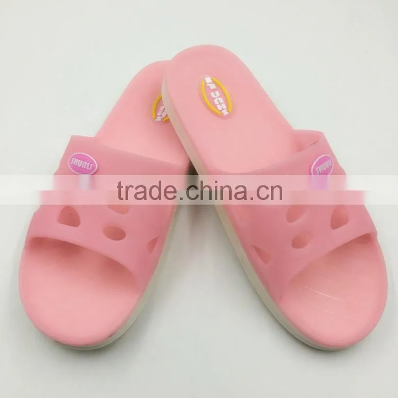 High quality women anti-slip bath pvc slipper