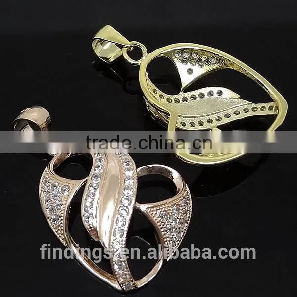 SJ3138 hot sale micro pave cz bead,925 sterling silver micro pave beads earrings jewelry