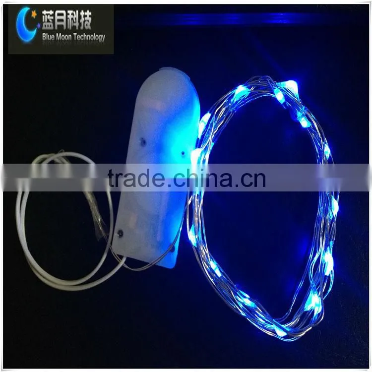 silver wire led string lights with ribbon