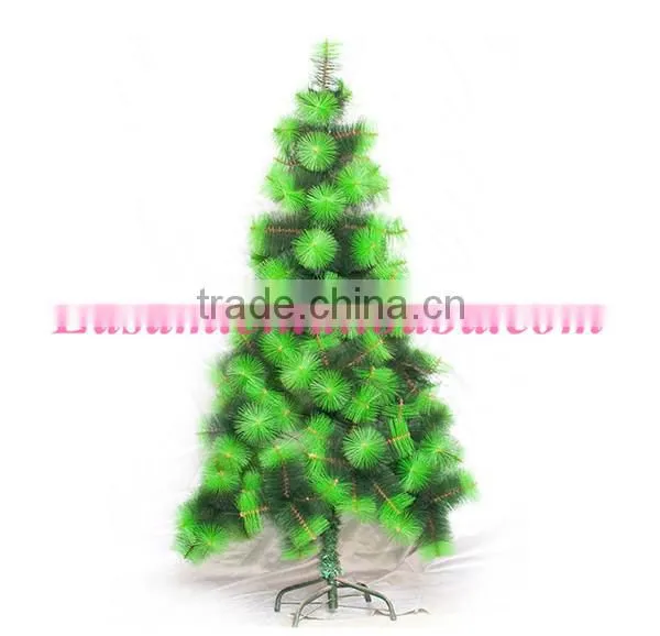 Hot selling christmas decor,wholesale pine needle Red christmas tree