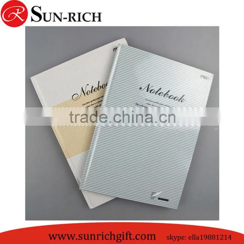 2015 hardcover A5 journal notebook promotion notebook cheap paper notebook