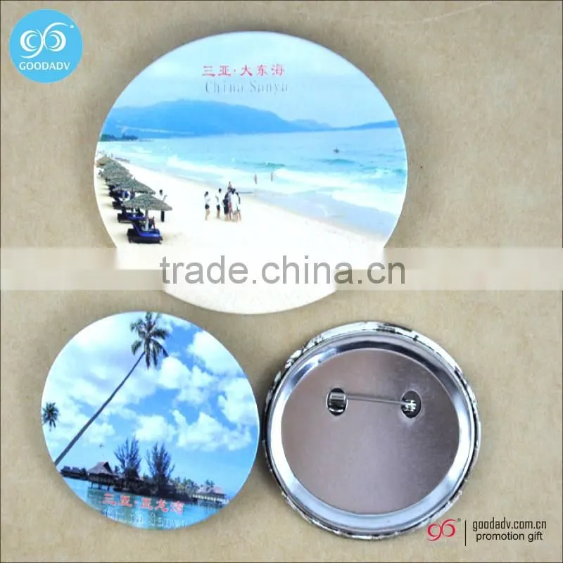 2015 Guangzhou factory sales cartoon printing badge Low button tin badges