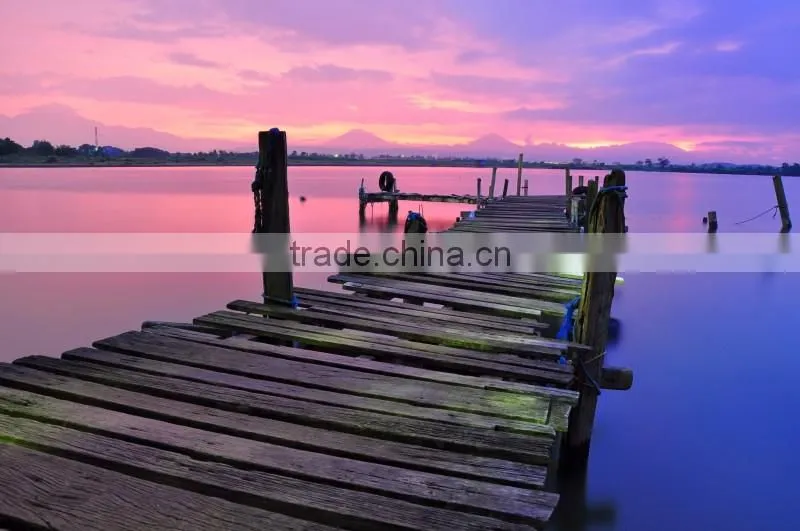 Wholesale High Quality Handmade Home Decoration Landscape canvas painting stand