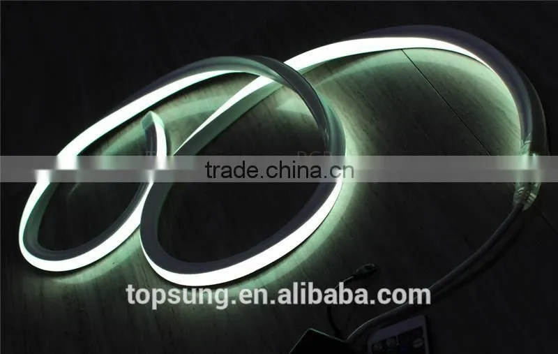 50m roll 120V top-view square rgb neon waterproof for signs