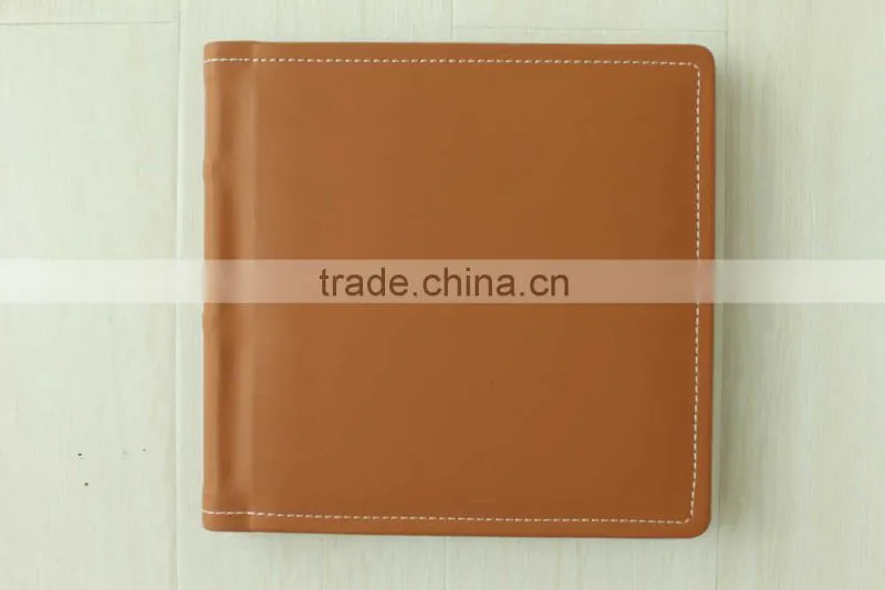 Vintage Style leather photo album cover