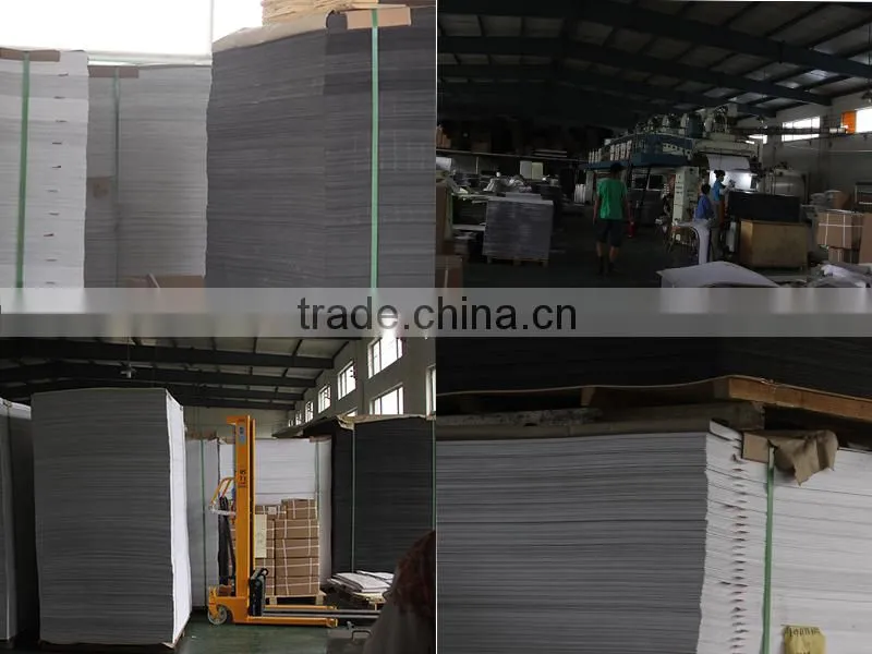 China own factory opaque PVC foam sheet for album inner sheet