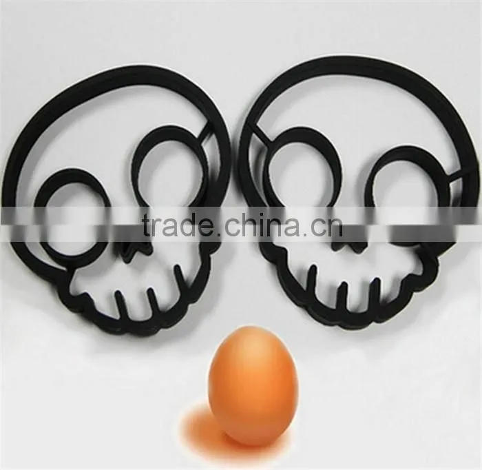 Heat resistant Silicone fried egg mold Pancake Rings, Non Stick Bakeware Accessories Kitchen Tools silicone egg mold