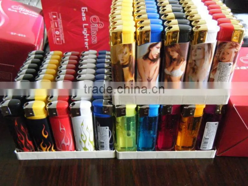 plstic lighter wrapped with pvc