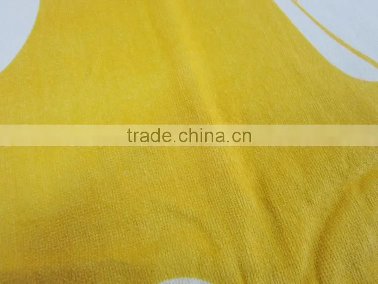 Cheap price velour printing cotton promotional beach towel cheap gift beach towel