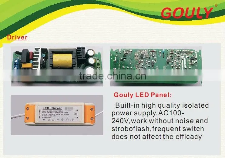 surface mounted samsung 36w/48w shenzhen led panel light 600x600mm AC100-240V