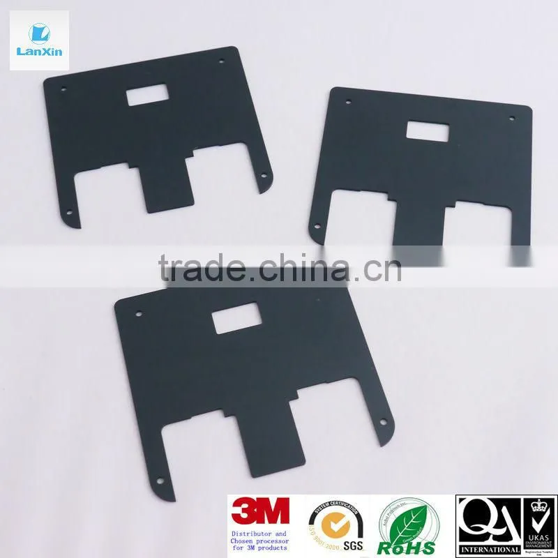 Black ABS plate/sheet
