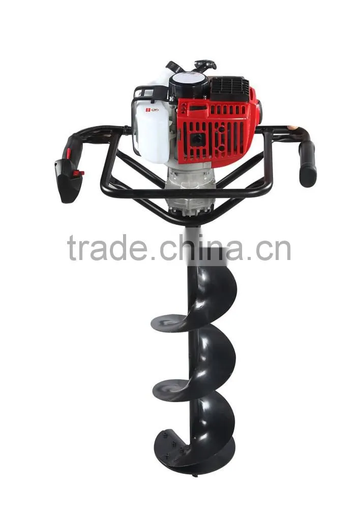 Garden hand tools earth auger for earth drilling