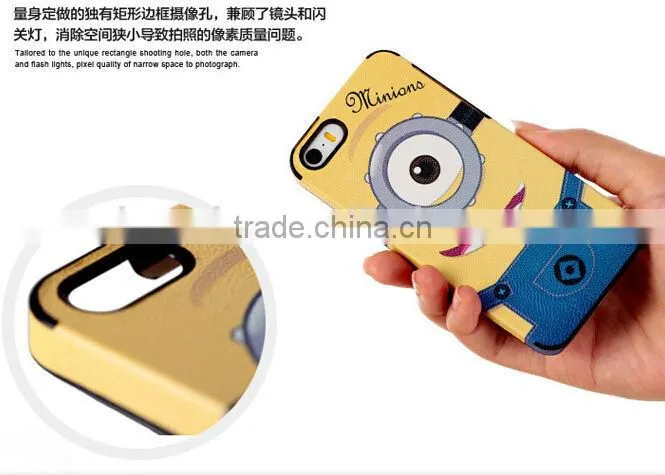OEM leather phone back case for iphone 6