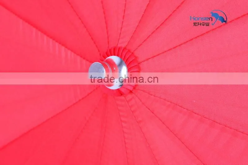 Red Custom Shape Wedding Heart Shape Umbrella