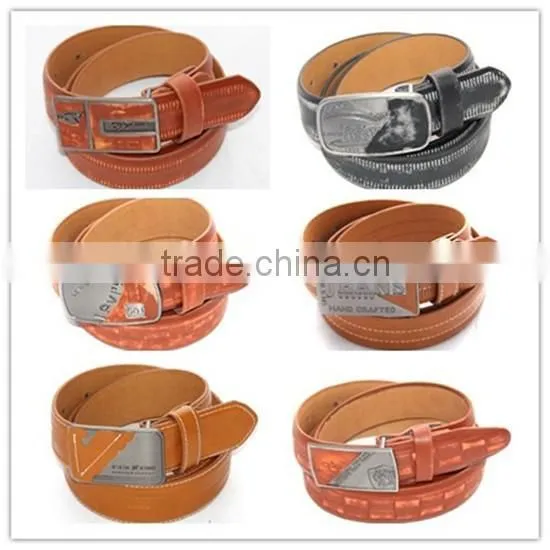 Hot-sale Personalized Design Attractive High Quality Mans Pu Leather Belts Wholesales