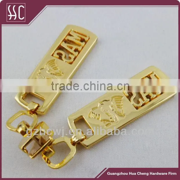 Reversible Zipper Slider ,Double Puller Zipper Slider,Metal Custom Zipper Puller Design