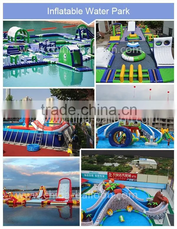 Inflatable human catapult / water jumping blob inflatable manufacturer