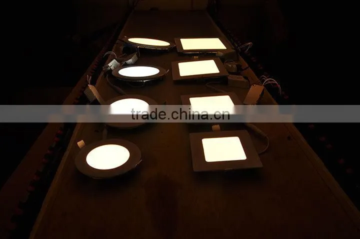 2015 Hottest high quality ultra-thin 6w Square led panel light,with 2 years warranty