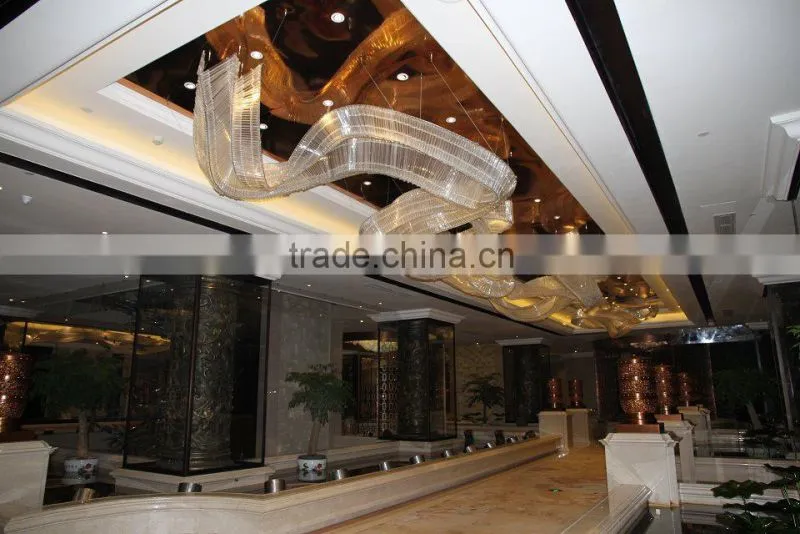 Artist made XO led drop ceiling light panels jiangsu for high end