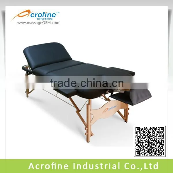 ayurvedic panchakarma massage table solid wooden massage table for spa club portable massage table headrest
