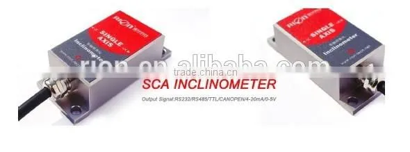 Hot Selling Two Axis RS485 Output MODBUS Inclinometer With Measuring Range 360deg , IP67