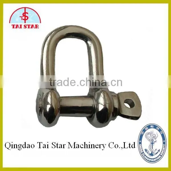 Round Pin Bow Shackle Lifting Shackle Rigging Hardware