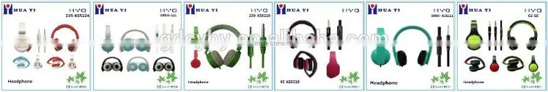 2016Newest Sport High quality go pro earphone with hooks for mobile or PC