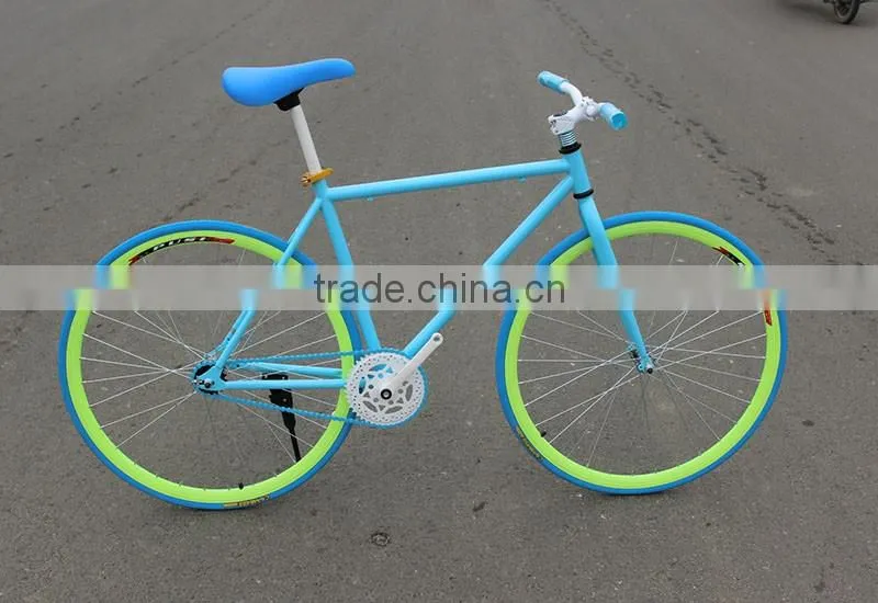 46cm fixed gear bicycle can freely try to meet customer requirements color standard high carbon steel bike