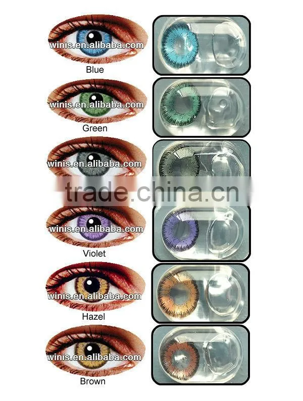 Eclipse angel eyes wholesale korean cosmetics cheap colored contact lenses