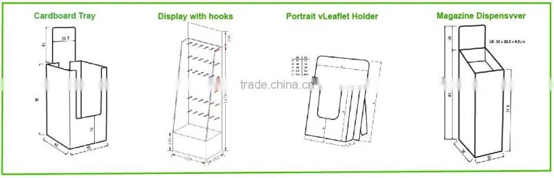 supermarket corrugatedpaper bags pallet display