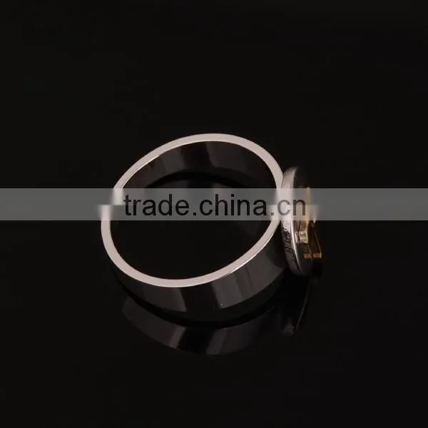 Stainless Steel Cross Ring