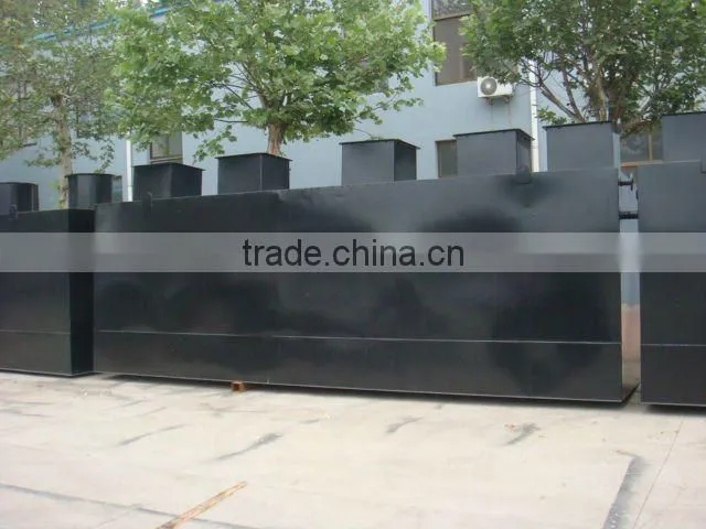 Underground Domestic Sewage Treatment System for Gray Water