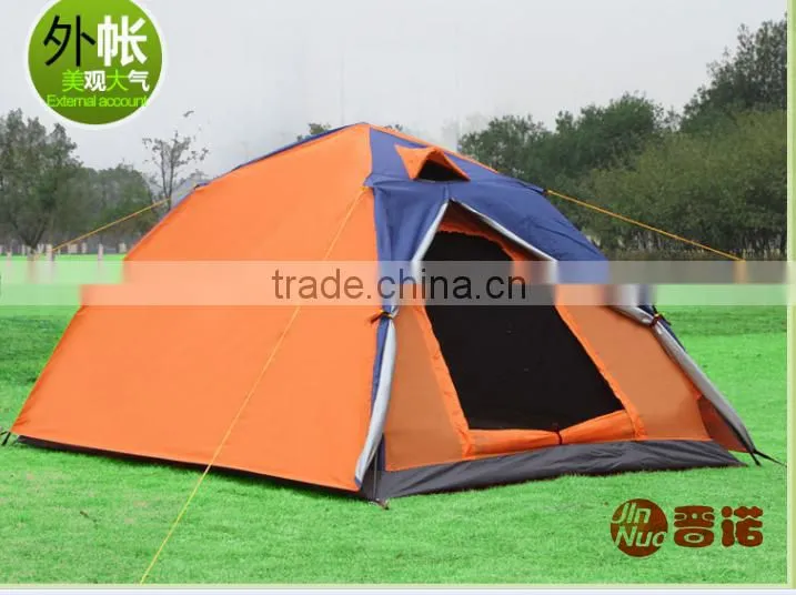 2 Person Outdoor Camping Tent with Automatic Umbrella Standing