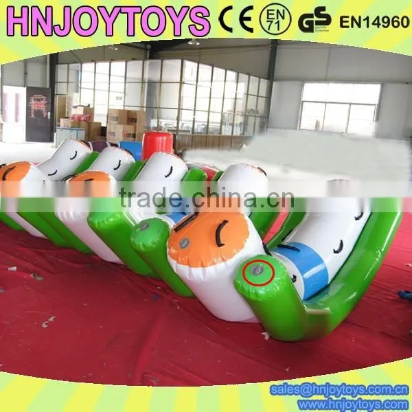 High quality inflatable aqua climbing slide for sale
