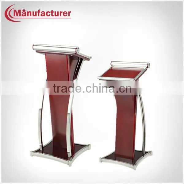 wholesale elegant new design church pedestal pulpit/public presentation dais/meeting lectern rostrum