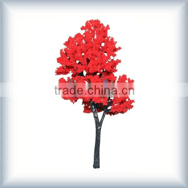 Colorful 3D decorated live christmas trees,CT007-160model tree for layout,good quality model tree,decorative model tree