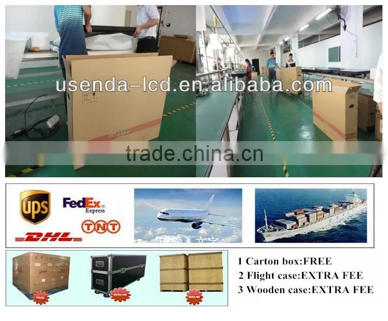 42inch Mall Advertising Touch Screen Information Ad LCD Video Frame