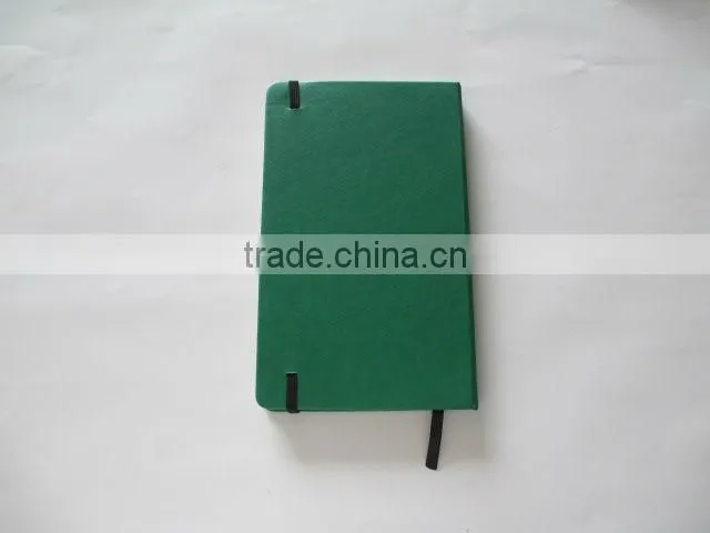 5X8 PVC/leather cover hardcover notebook