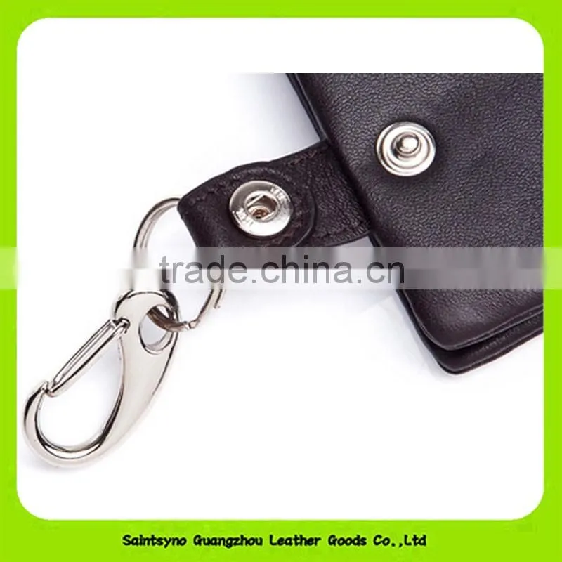 Top Grade Factory Competitive Price mens leather wallet and key holder 16115