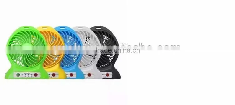 3 Speed Promotion Portable USB Mini Fan Handheld Cooler Cooling Fan Rechargeable Battery