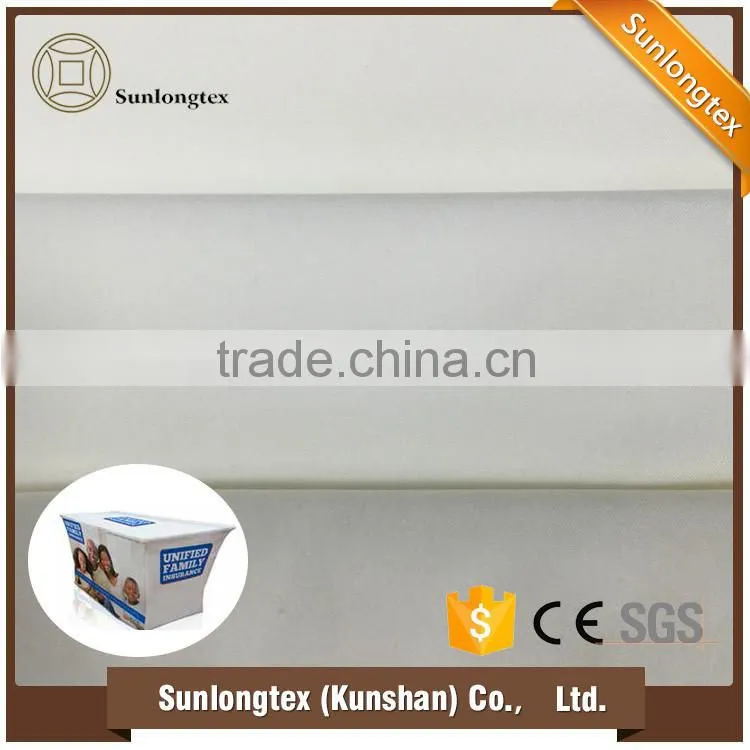 China factory wholesale white plain microfiber fabric novelty products for sell