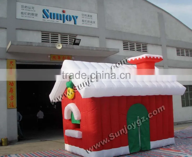 new interesting products led lighting inflatable santa claus life size santa claus