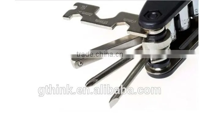 16 in 1 multi-function bicycle repair tools Bicycle repair tools combination Cycling indispensable tool